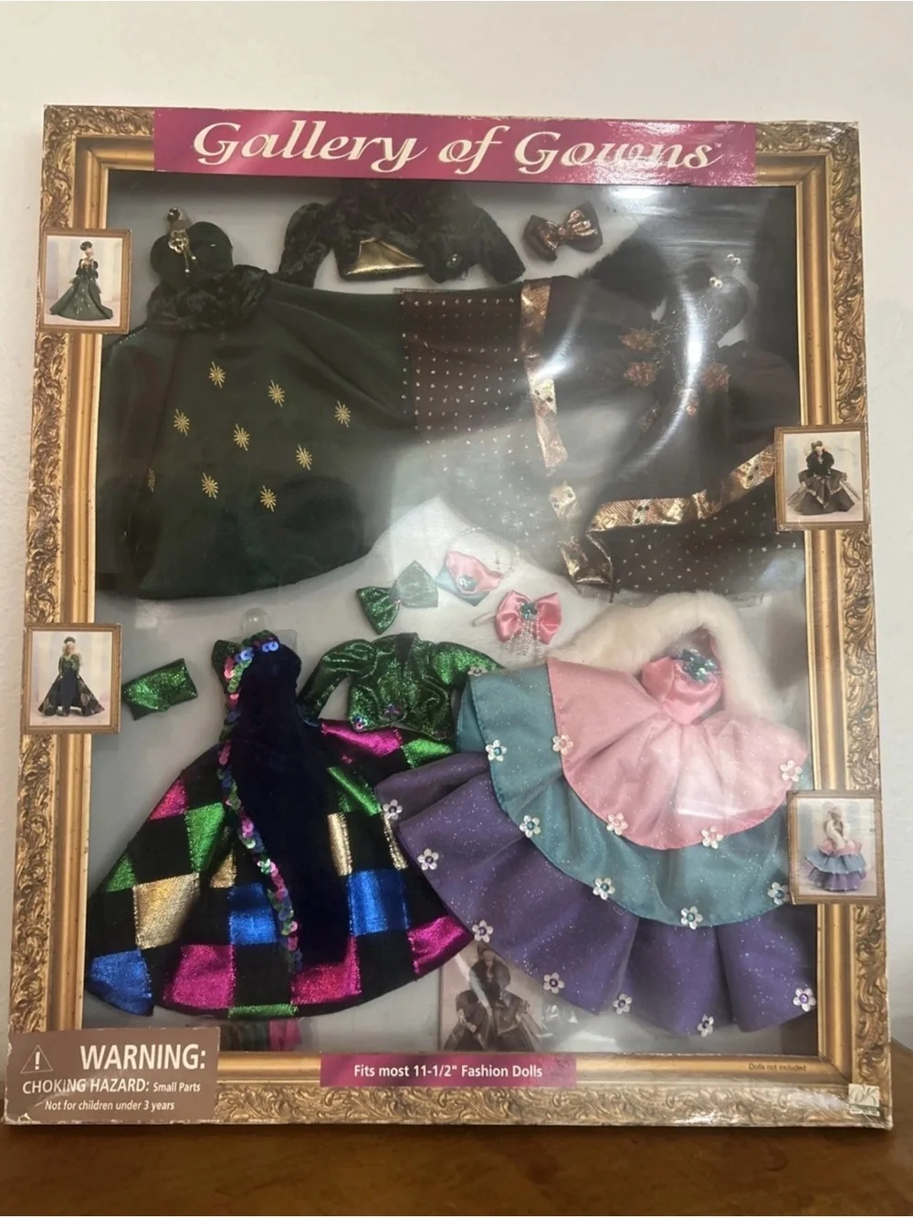 1998 Vintage The Brass Key “Gallery of the Gowns” complete set + accessories